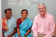 Sir John Major meets cataract sufferers