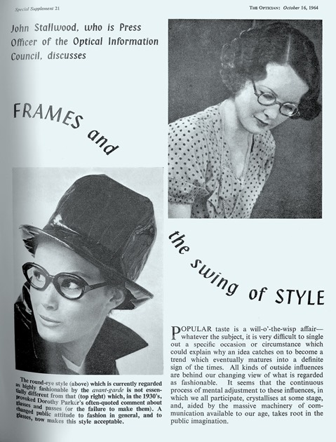 Echoes of the Past: Eyewear of the 1960s