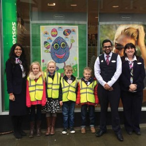 Easter Egg colouring competition, Specsavers, Windsor