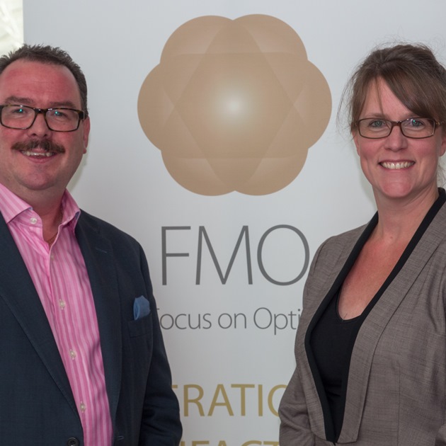 Andy Yorke and Krysten Williams at the FMO