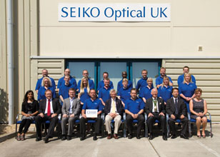 SEIKO OPtical UK Investors in people Gold Award 20