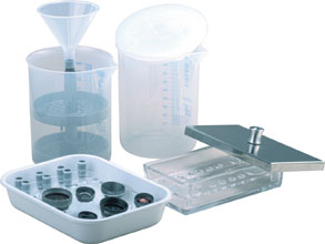 Desinset tray for new disinfection guidelines
