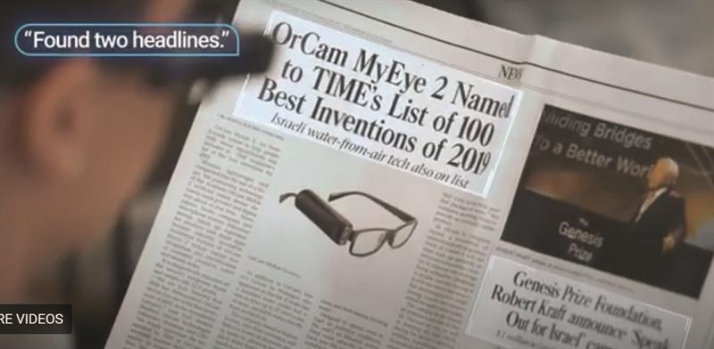 OrCam Read: The 100 Best Inventions of 2021