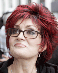 Sharon Osbourne picture in January this year