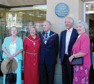 blue plaque