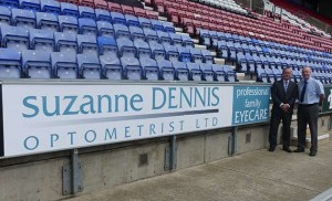 Suzanne Dennis Optometrist partners with Wigan Athletic
