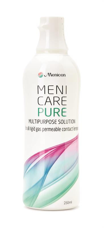 Menicare Pure Multipurpose GP Lens Solution 250 ml