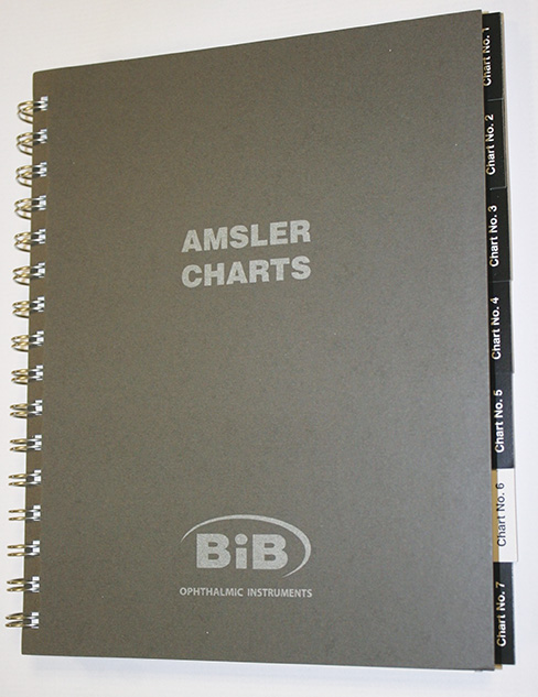 BIB NEW AMSLER CHART BOOK