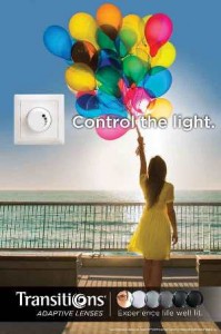 Transitions consumer ad campaign