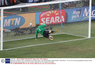 England nearly goal in World Cup