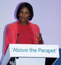 Heptathlete Denise Lewis