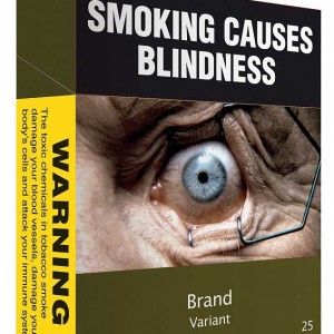 blindness and cigarettes