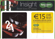 The Specsavers insert that prompted the action